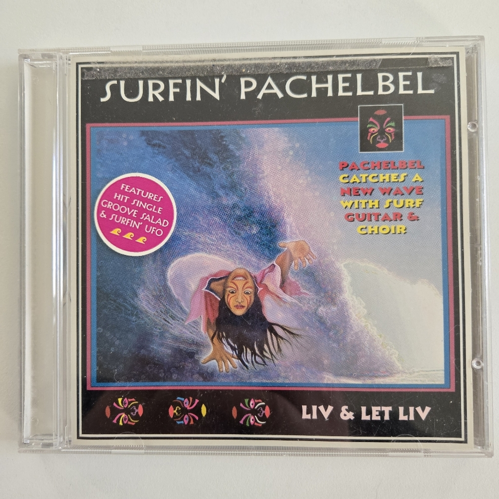 SURFING PACHELBEL Liv & Let Liv CD 1996 Invincible (Surfin' UFO) Trance